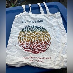 Wicker Man reusable cloth bag